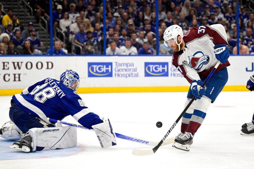 Stanley Cup Avalanche Lightning Hockey